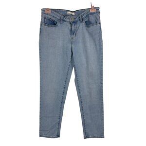 Levis 712 Slim Jeans Women's 31 Denim Mid-Rise Light Wash Cropped Ankle Skinny